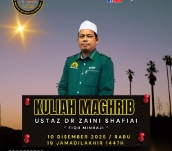 KULIAH MAGHRIB DR ZAINI SHAFIAI FIQH MINHAJ