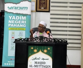 Ceramah Israk Mikraj oleh YADIM Negeri Pahang