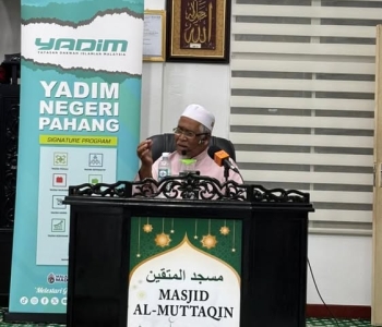 Ceramah Israk Mikraj oleh YADIM Negeri Pahang