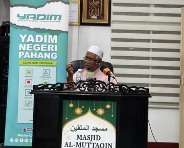 Ceramah Israk Mikraj oleh YADIM Negeri Pahang