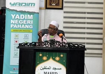 Ceramah Israk Mikraj oleh YADIM Negeri Pahang